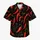Red Chili Peppers On Charcoal Black For Resort Vacations, Pool Days And Summer Beachwear Hawaiian Shirt - 7