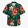 Coral Hibiscus And Jade Palm Botanical Motifs For Resort Travel And Beach Getaways Hawaiian Shirt - 7