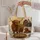 Highland Cow Winter Farm Scene For Cozy Christmas Gifts And Rustic Country Lovers Quilted Tote Bag - 5