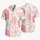 Coral Pink Monstera And Hibiscus Botanical Resort Wear For Beach Vacation Getaways Hawaiian Shirt - 5