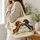 Rearing Mustang Western Horse Scene For Rodeo Travel Ranch Life And Western Gift Giving Quilted Tote Bag - 3
