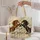 Rearing Mustang Western Horse Scene For Rodeo Travel Ranch Life And Western Gift Giving Quilted Tote Bag - 5