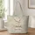 Baby Piglet Pink Wildflower Gift for Farmhouse Lovers Everyday Errands and Market Days Quilted Tote Bag - 1
