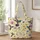 Hummingbird Wildflower Watercolor For Weekend Travel, Shopping And Nature Lovers Quilted Tote Bag - 1