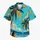 Retro Tropical Palm Beach Scene For Resort Vacations And Coastal Weekend Getaways Hawaiian Shirt - 7