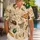 Vintage Tropical Insect Motifs For Resort Travel And Summer Vacation Wear For Men Hawaiian Shirt - 1
