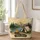 Alpine Lake Tent Campfire Scene For Weekend Camping Trips And Outdoor Adventure Lovers Quilted Tote Bag - 1