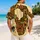 African Map Animal Mosaic Cultural Travel Resort Style For Men Vacation Wear Outfit Hawaiian Shirt - 2
