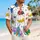 Colorful Cartoon Insect Parade for Tropical Parties, Beach Trips and Resort Wear Hawaiian Shirt - 6