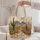 Southwestern Desert Cactus Wildflowers For Travel, Market Days And Everyday Carry Quilted Tote Bag - 5
