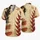 Vintage Tropical Heliconia And Americana Stars For Resort Travel And Summer Weekends Hawaiian Shirt - 5