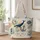 Vintage Nautical Whale Anchor Coastal Postcards For Beach Travel And Ocean Lovers Quilted Tote Bag - 1