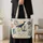 Vintage Nautical Whale Anchor Coastal Postcards For Beach Travel And Ocean Lovers Quilted Tote Bag - 4
