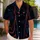 Ember-Eyed Black Cat With Tropical Leaves For Summer Night Parties And Cat Lovers Hawaiian Shirt - 1