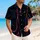 Ember-Eyed Black Cat With Tropical Leaves For Summer Night Parties And Cat Lovers Hawaiian Shirt - 6