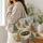 Autumn Pine Trees And Pumpkins For Harvest Camping And Thanksgiving Gifts For Her Quilted Tote Bag - 3