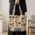 Colorful Jack Russell Terrier Folk Collage Gift For Dog Moms And Pet Lovers Daily Quilted Tote Bag - 4