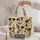 Colorful Jack Russell Terrier Folk Collage Gift For Dog Moms And Pet Lovers Daily Quilted Tote Bag - 5
