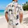 Cute Cartoon Cats With Tropical Flowers For Beach Vacations And Cat Lovers Everywhere Hawaiian Shirt - 2