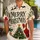 Merry Christmas Santa And Reindeer Tree Tropical Holiday Party Wear Gift For Men Women Hawaiian Shirt - 1