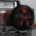 Moonlit Samurai Warrior Crimson Moon For Off Road Adventure And Japanese Style SUV Fans Spare Tire Cover - 3
