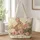 Vintage Rabbit And Rose Garden Gift For Spring Birthdays And Cottagecore Enthusiasts Quilted Tote Bag - 1