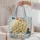 Whimsical Sandcastle Palace And Balloon Scene For Travel, Gifts And Fantasy Lovers Quilted Tote Bag - 5