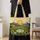 Christian Sunrise Cross Rainbow Floral Faith Gift for Women Church Daily Inspiration Quilted Tote Bag - 4