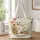 Fluffy White Poodle Wildflowers For Everyday Travel Dog Mom Gifts And Errands Quilted Tote Bag - 1