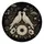 Ivory Doves And Wildflowers Vintage Engraving For Romantic RV And SUV Road Trips Spare Tire Cover - 4