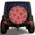Colorful Watermelon Slices for Outdoor Summer Road Trips and Beach Camping Adventures Spare Tire Cover - 1
