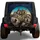 Five Wolves Road Trip Selfie Outdoor Adventure Gift For Wolf Lovers And Campers Everywhere Spare Tire Cover - 1