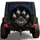 Moonlit Wolf Paw Forest Emblem For Outdoor RV Camping And Wilderness Adventure Lovers Spare Tire Cover - 1