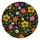 Colorful Wildflower Meadow Floral for RV Camping and Outdoor Travel Enthusiasts Spare Tire Cover - 4