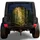 Sunlit Forest Path With Golden Morning Rays For Outdoor Adventure Travel SUV Drivers Spare Tire Cover - 1