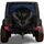 Flying Raven With Outstretched Wings For Gothic Off Road Adventure Vehicle Style Spare Tire Cover - 1