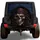 One-Eyed Pirate Skull For Off-Road Adventure Lovers And Rugged Outdoor 4x4 Enthusiasts Spare Tire Cover - 1