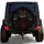 Three Wolves Red Ember Totem For Off Road Camping, Overlanding And Outdoor Adventure Spare Tire Cover - 1