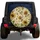 Sunflower And Honey Bee Botanical Garden Style For Country Road Trips And Nature Lovers Spare Tire Cover - 1