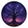 Cosmic Tree Of Life With Glowing Roots For Mystic Night Driving And Fantasy Nature Fans Spare Tire Cover - 4
