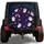 Cute Ghosts Stars Rainbow Halloween Night Sky For Spooky Season Road Trip Accessory Spare Tire Cover - 1