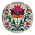 Whimsical Folk Floral Garden Decor for Boho Road Trips and Nature Loving Drivers Spare Tire Cover - 4