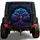 Neon Tree Of Life Cyberpunk Fantasy For Night Driving SUVs And Outdoor Adventurers Spare Tire Cover - 1