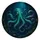 Luminous Teal Octopus Deep Sea Fantasy Ocean Adventure Vehicle Decor For Scuba Divers Spare Tire Cover - 4