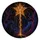 Horned Blue Wanderer Beneath Mystic Star For Gothic Overland Adventure Travelers Spare Tire Cover - 4