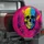 Neon Skull And Tropical Leaves Punk Style For Jeep Off Road Adventure Enthusiasts Spare Tire Cover - 3