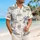 Coastal Sailboats Lighthouse And Palm Cottage For Resort Travel And Beach Golf Days Hawaiian Shirt - 6