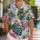 Tropical Monstera Palm And Orchid Florals For Beach Vacations And Resort Getaways Hawaiian Shirt - 1