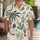 Tropical Coconut Palm Watermelon Cactus Resort Style For Summer Beach Vacations And Men Hawaiian Shirt - 1