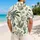Tropical Coconut Palm Watermelon Cactus Resort Style For Summer Beach Vacations And Men Hawaiian Shirt - 2